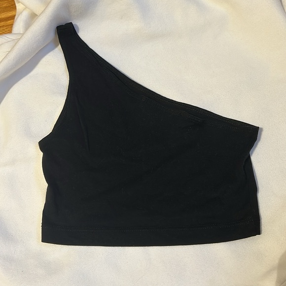 Frankie collective one shoulder Nike top - Picture 2 of 3
